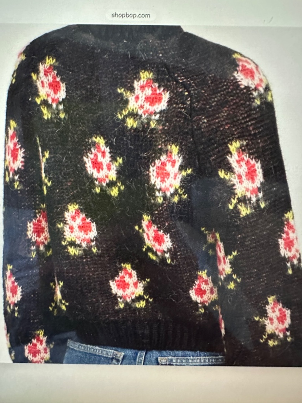 The Great- Black Heirloom Carousel Cardigan. Like new - Picture 8 of 9